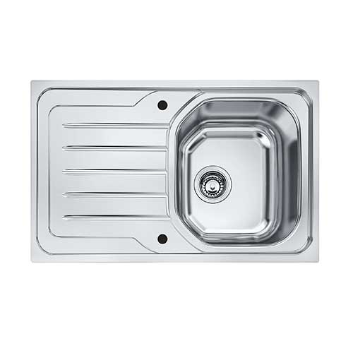Fregadero 79X50 Mepamsa Cuadro 79.50 Reversible Inox