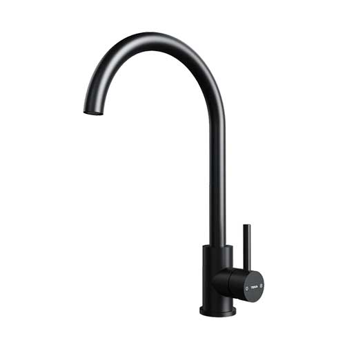 Grifo Monomando Teka UNI 9310 Caño Alto Negro