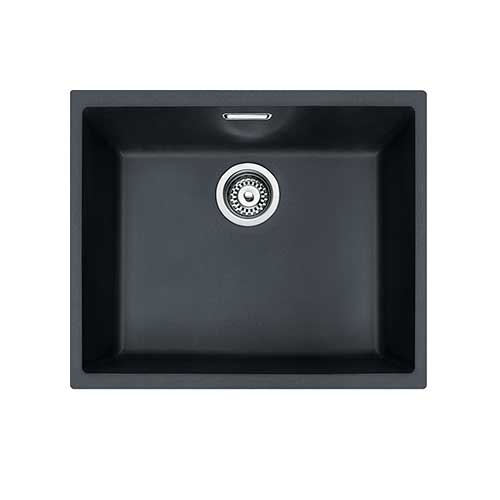 Fregadero 52,5x44 Mepamsa SQUARE 40.50 BJO Negro