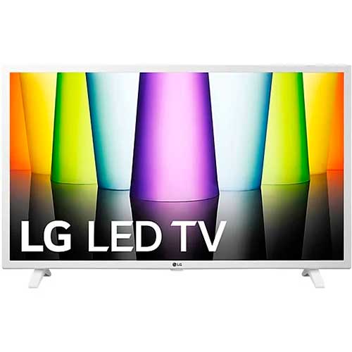 Televisor LED 32" FHD Lg 32LQ63806LC Blanca WebOSS 22 Clase F