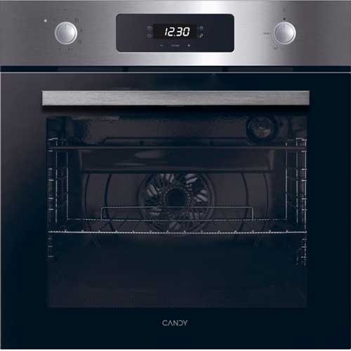 Horno Multifunción 70L 60CM Candy FCM955NRLCA Hidrolítico Vapor Inox A+