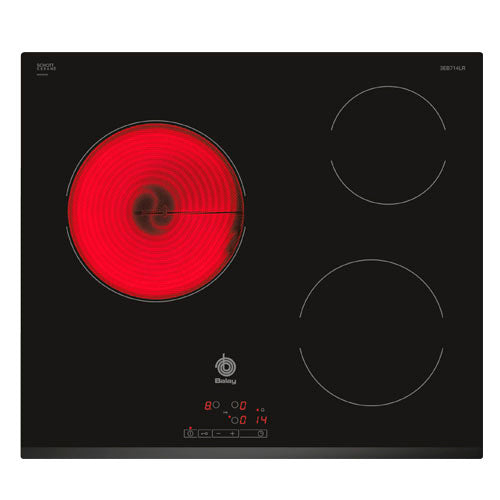 Vitrocerámica 3 zonas 60CM Balay 3EB714LR Z.24CM