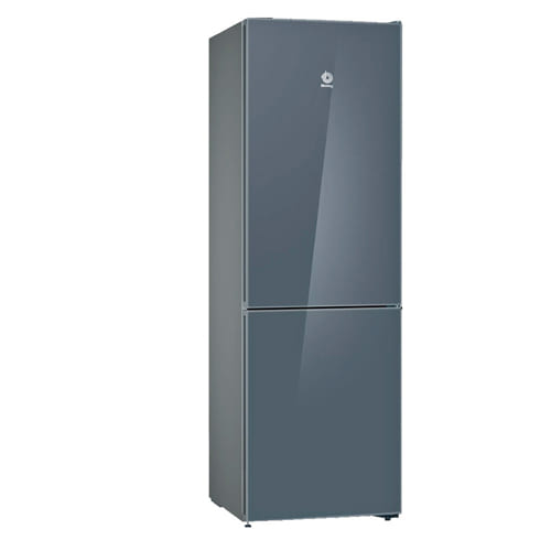 Frigorífico Combi 186x60 NoFrost Balay 3KFD565AI Cristal Gris Clase D