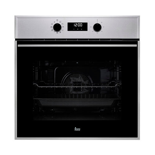Horno multifunción 60cm 70L Teka HSB 635P SS pirolítico / hydroclean inox