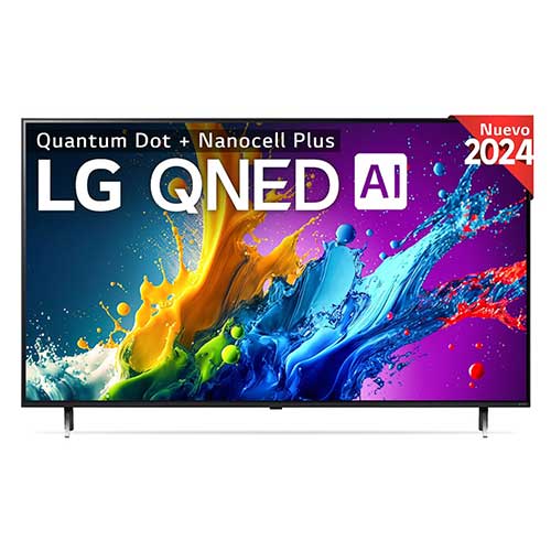 Televisor QNED 43" 4K LG 43QNED80T6A WEBOS24 Clase G