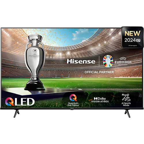 Televisor QLED 55" 4K Hisense 55E77NQ SMARTV Quantum Dot Color Clase E