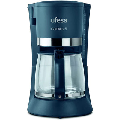 Cafetera de Goteo 6 Tazas Ufesa 71604775 Capriccio Azul