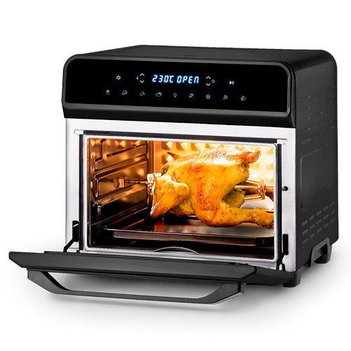 Freidora de Aire 23L 1800W Ufesa 72805358 Magnum Horno Rustidera Negra
