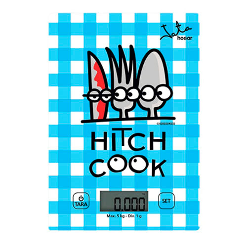 Balanza de cocina 5kg Jata Kukuxumusu Hitchcook
