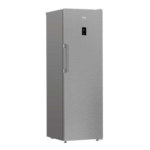 Congelador Vertical 186,5x60 No Frost Beko B3RFNE314XB Inox Clase E