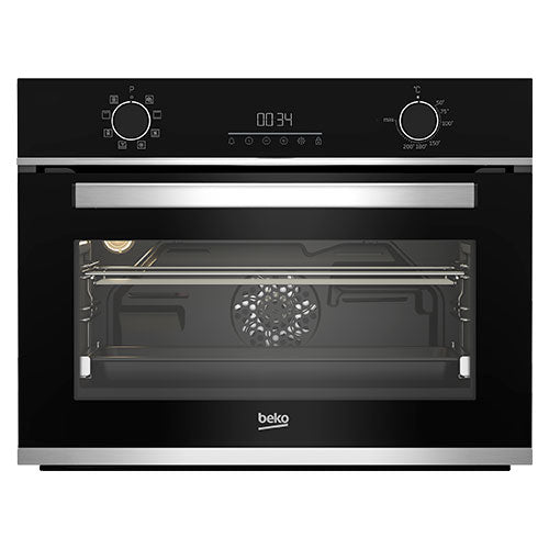 Horno Multifunción 45cm 48L Beko BBCM13300XC Negro A.
