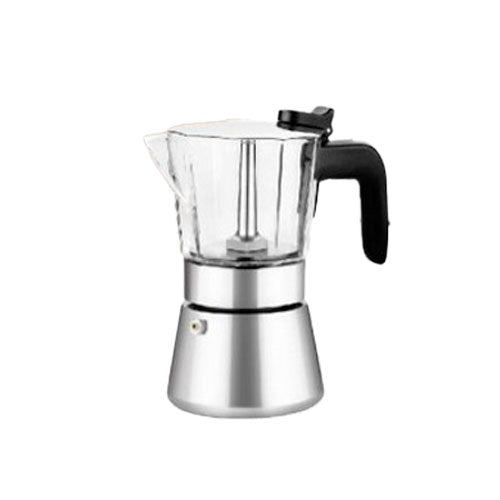 Cafetera 6 Tazas Bra Flavour Crystal A170591 Inox