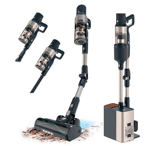 Aspirador Aspirador 700W Cecotec CE102267 Conga Rockstar 5500 Hurricane Station Flex Autovaciado