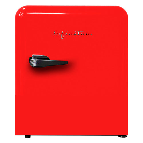 Frigorífico 1 Puerta 54,3x45 Infiniton CLV48 Rojo Vintage Clase F