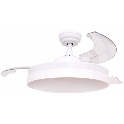 Ventilador techo motor DC FMVTSENZA Aspas retraibles 107CM