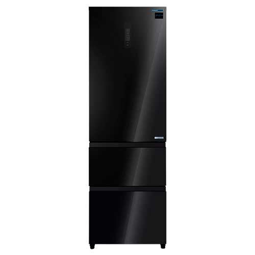 Frigorífico Combi 191x60 No Frost Infiniton FRD401T91NEG Cristal Negro Clase E