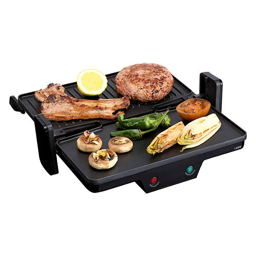 Grill 1000w Jata GR266 apertura 180º 27x14