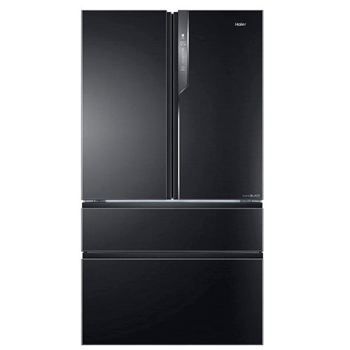 Frigorífico Side By Side 190x100 4 puertas Haier HB26FSNAAA Clase E black