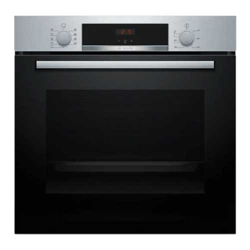 Horno Multifunción 60cm 71L Bosch HBA514ES3 Aqualisis 30D HotAir Inox A+