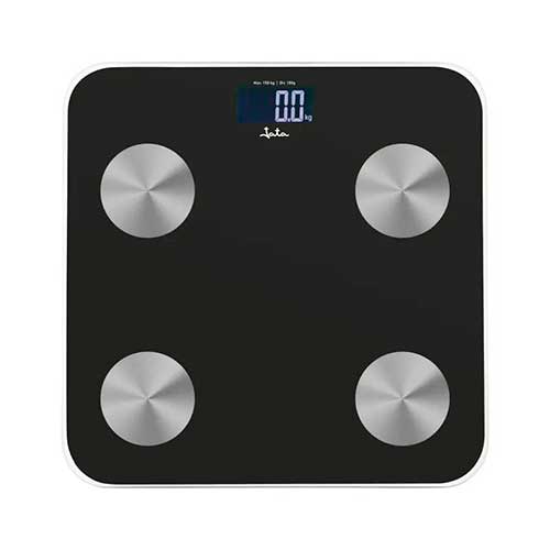 Báscula Inteligente 180 kg Jata HBAS1155 Memoria para 15 Personas Negra