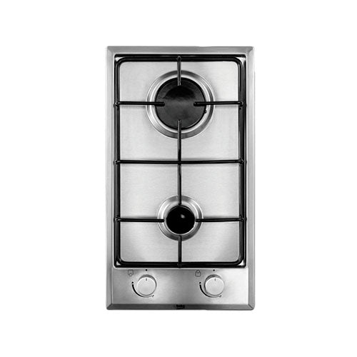Placa Domino a Gas 2 Fuegos BEKO HDCG32220FX