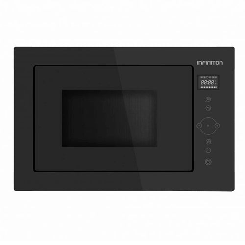 Microondas 25L 900W Infiniton IMWGBK25 grill cristal negro integrable
