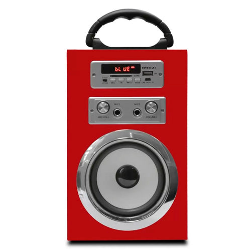Altavoz Karaoke Infiniton K8 Rojo