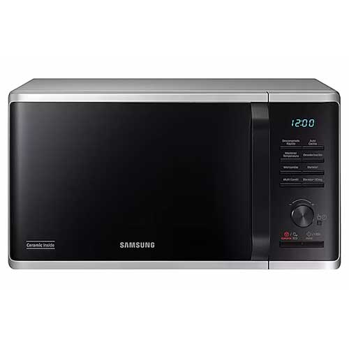 Microondas 23L 800W Samsung MG23K3515AS/EC Grill Inox