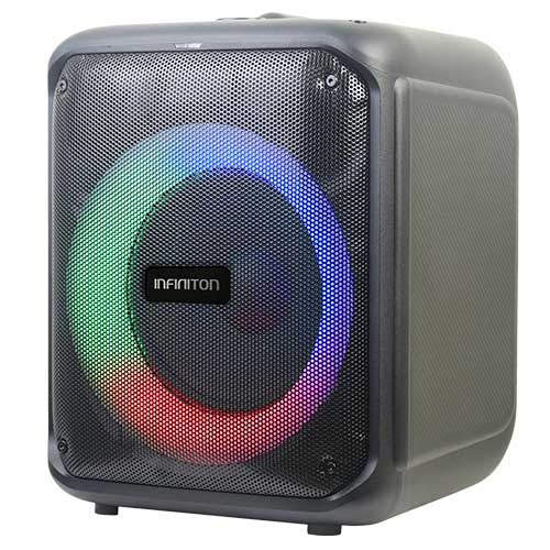 Altavoz Karaoke 70W Infiniton PARTYEQ07 Bluetooth Control Remoto Negro