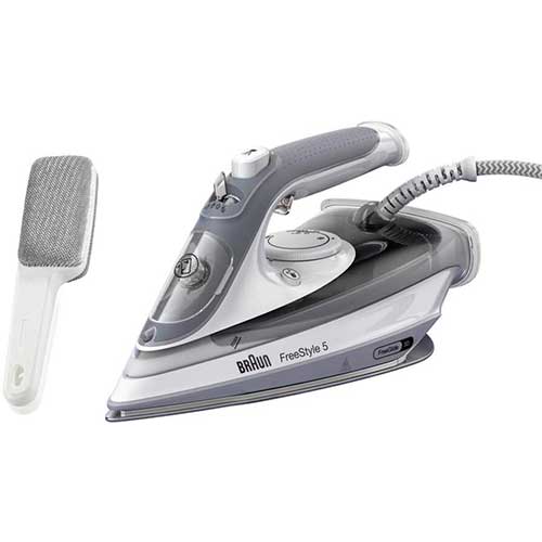 Plancha Vapor 2800W 210g/m Braun SI5078GY Gris + Quitapelusas