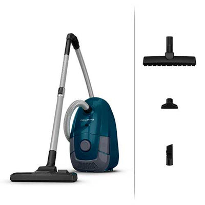 Aspirador Con Bolsa 900W Rowenta Power XXL RO3126EA Kit Parqué Azul