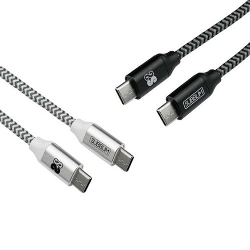 Cable USB C a USB C 2X Premium Subblim 1m Aluminio
