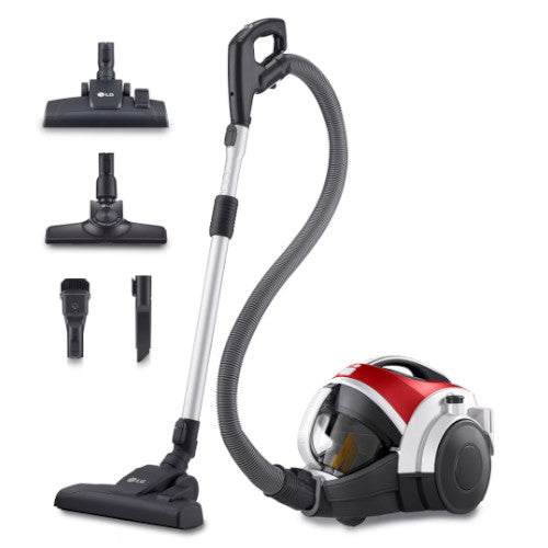 Aspirador sin bolsa 650W LG VK8506NHAG Kompressor Rojo