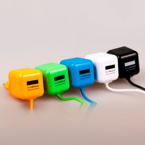 Cargador de casa VIVANCO Con Cable 0.90m