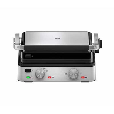 Grill Sandwichera 3 en 1 2000W Braun CG7020 doble placa independiente Negro / Inox