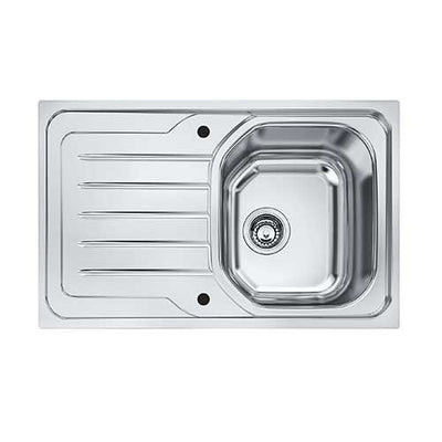 Fregadero 79X50 Mepamsa Cuadro 79.50 Reversible Inox