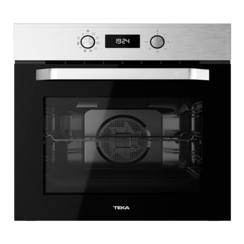 Horno multifunción 60cm 71L Teka HCB 6535 SS 1 guía extraíble hydroclean inox