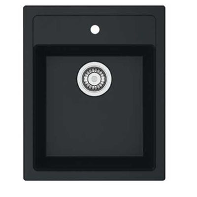 Fregadero 43x53 Mepamsa Cubo 43.53 Negro