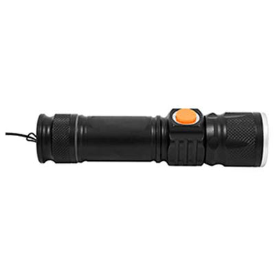 Linterna Led 5W Hepoluz Recargable USB Negra
