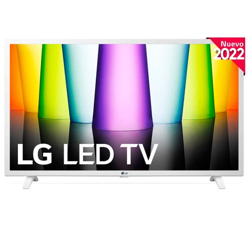 Televisor LED 32" FHD Lg 32LQ63806LC Blanca WebOSS 22 Clase F