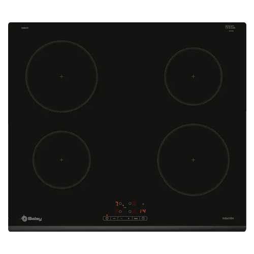 Inducción 4 Zonas 60cm Balay 3EB861FR Negro