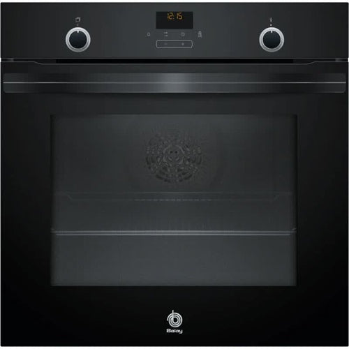 Horno Multifunción 60cm 71L Balay 3HB5158N2 Aqualisis Negro Clase A