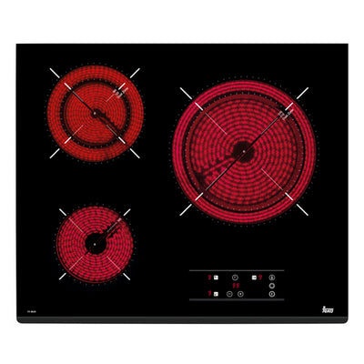Encimera vitrocerámica 3 Zonas 60cm TEKA TZ 6320 1Z-27cm