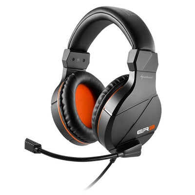 Auriculares Gaming Sharkoon Rush ER3 Negro Microfono Alámbrico