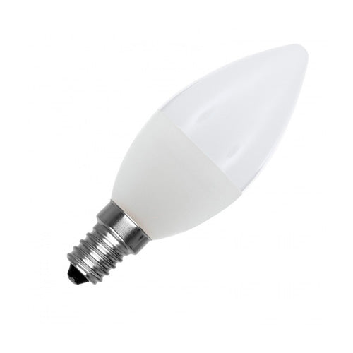 Bombilla LED vela E14 8W 6000K