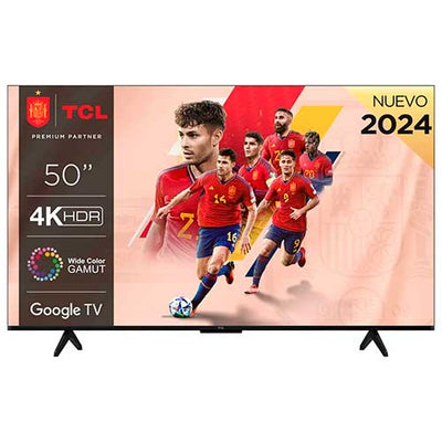 Televisor LED 50" 4K TCL 50P755 Smart TV Google TV Clase F