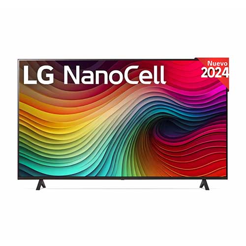 Televisor Nanocell 65" 4K LG 65NANO82T6B Smart TV WebOS24 Negro Clase G