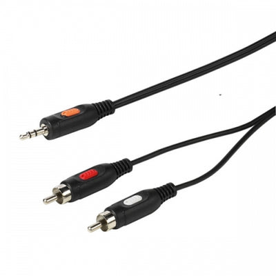 Cable Jack 3,5mm A 2rca Macho 1,5mt