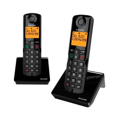 Teléfono DECT Alcatel S280 Duo Negro