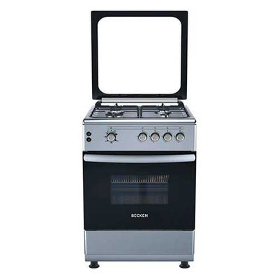 Cocina BECKEN BGS4505N IX 85x60x66 cm 4 Fuegos Butano-Propano Inox